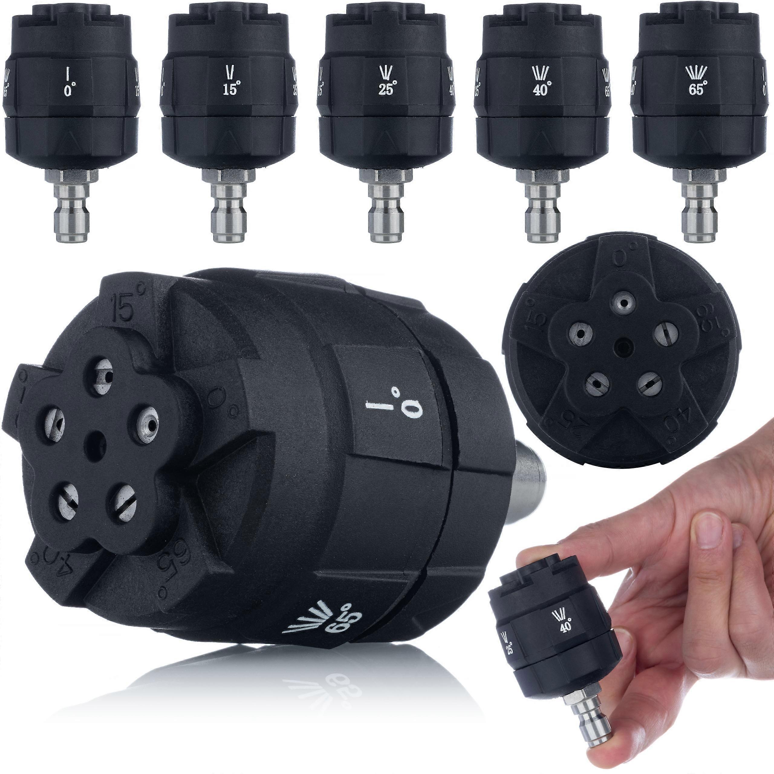 Rosfix 6-in-1 nozzle for 1/4" quick coupling | For Pressure Washer | High quality