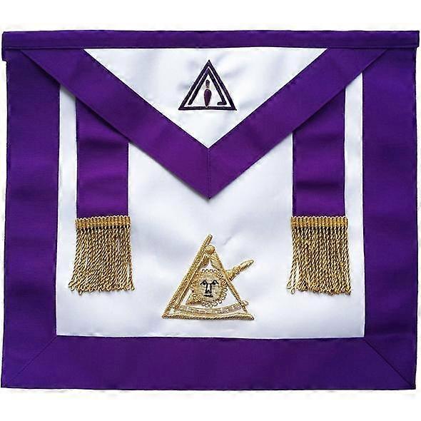Masonic Past Thrice Illustrious Master Apron Ptim Hand Embroidered