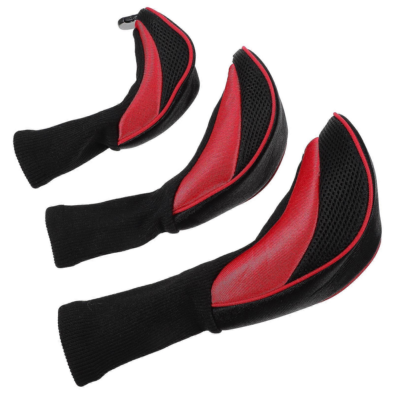 Golf Club Head Cover Set Professional Putter Cover for Standard Clubs Lightweight Durable Design Easy to Use Golf Accessory