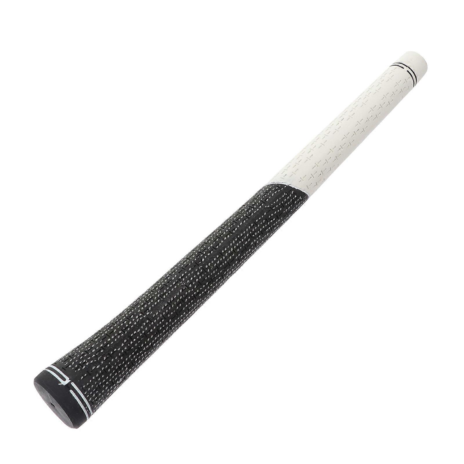 Practice Grip Golf Practice Equipment Provides Correct Hand Position Beginners White Black 27X3X3CM 1Pack