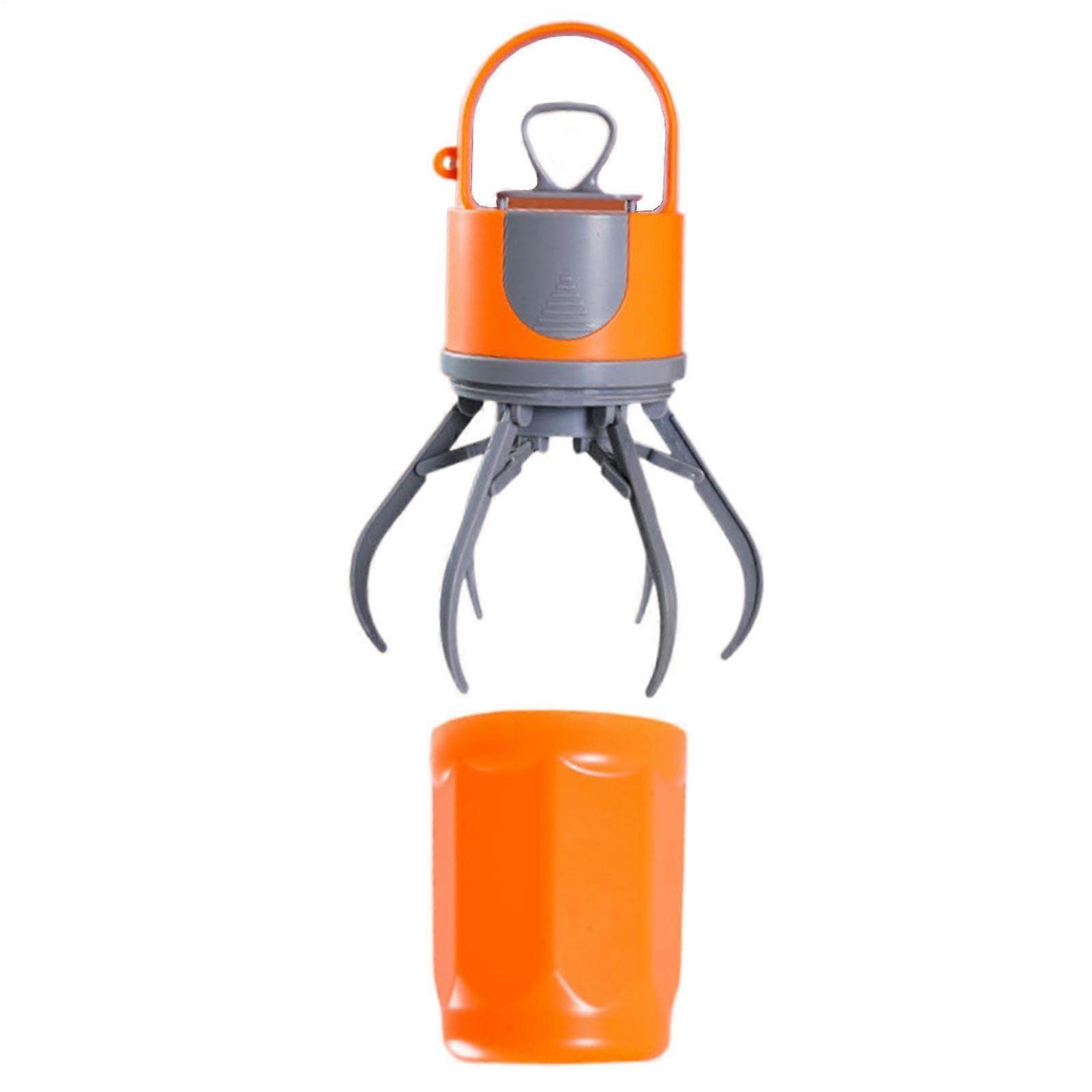 منتقي أنبوب مع حقيبة ، مغرفة محمولة ، NoTouch Waste Grabber للكلاب