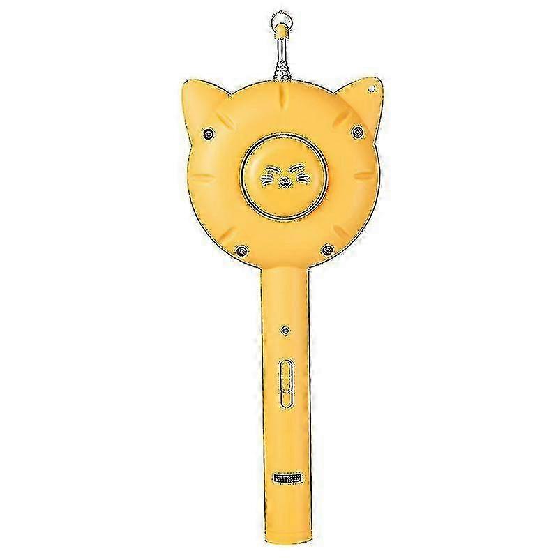 Interactive Cat Toys, Multi-function Cat Toy Handheld Comb, Five Light Patterns, Retractable Teasing Wand With Brush