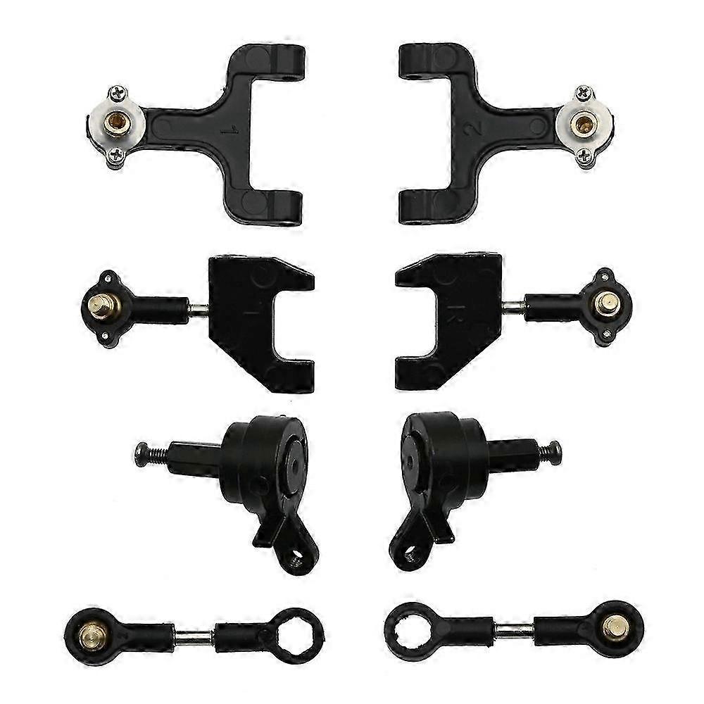 Set di coppe del forcellone superiore e inferiore in metallo per auto D12 D42 1/10 RC - Parti di ricambio durevoli per prestazioni migliorate