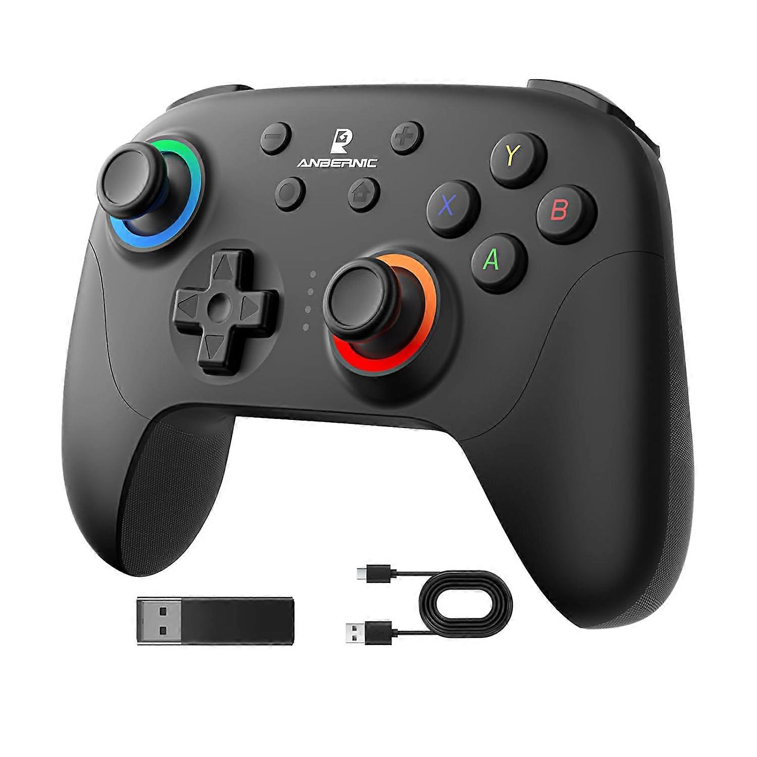 RG P01 Wireless Gaming Controller Compatible with Switch Game Controllers RG P01 2.4G Controller Gamepad for Bluetooth/P