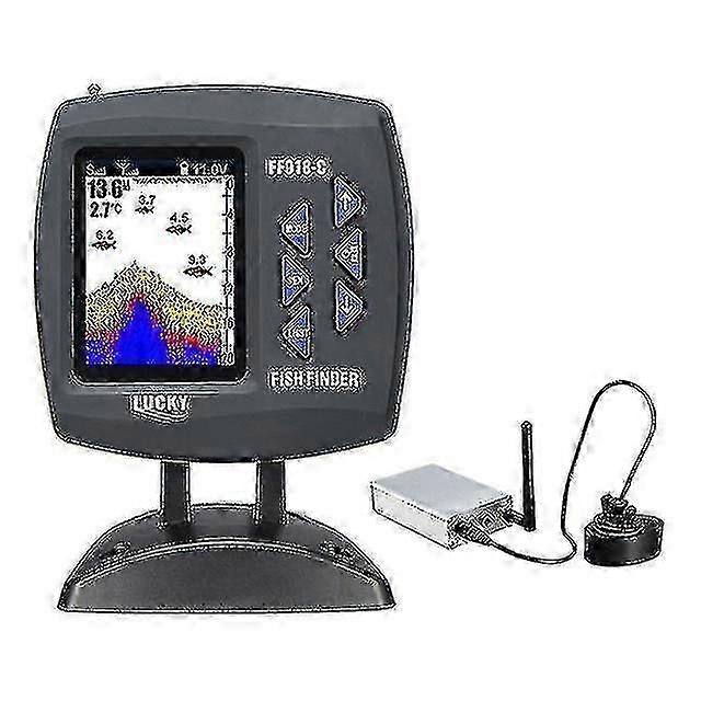 Ff918cwls Wireless Operation Echo Detecting Fish Finder 980-feet Operating Range 45 Degrees Detectin