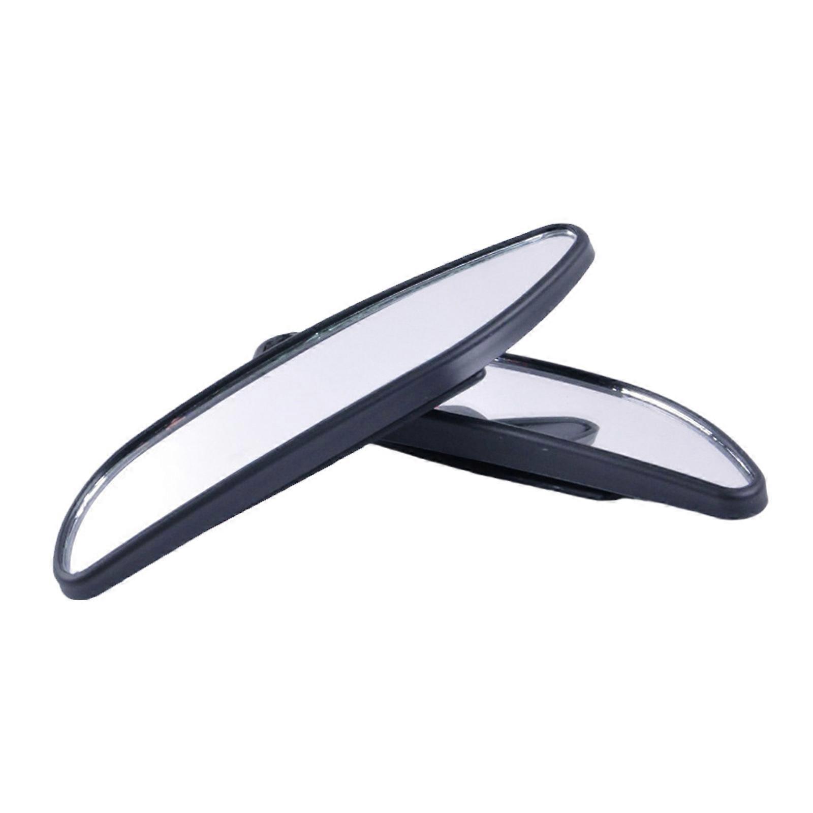 Rectangle Blind Spots Mirrors Adjustable Wide Angle Glass Waterproof Side Mirror Rear View Enhancement for Safe Driving Multicolor