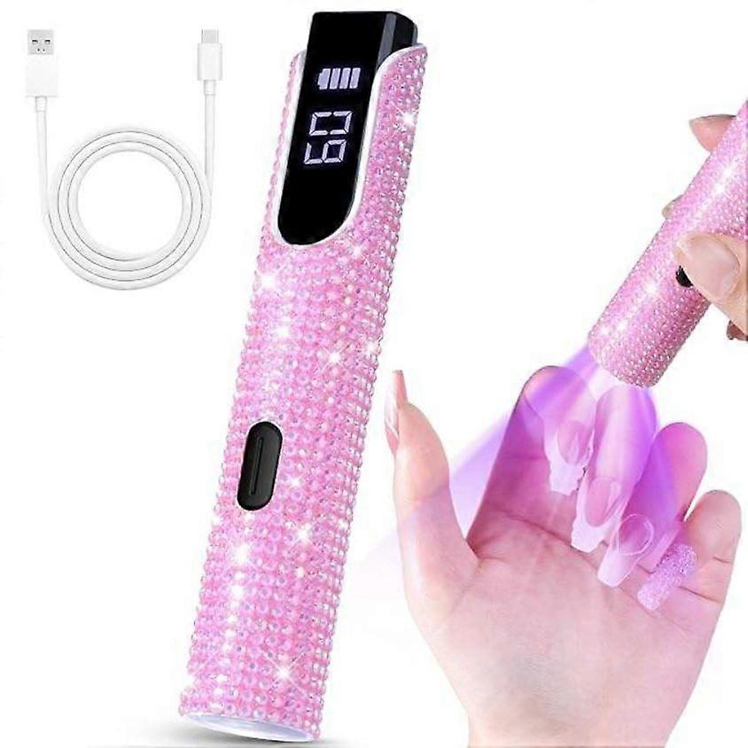 J10 Mini Nail Lamp 3W Rechargeable UV LED Nail Dryer LED Display