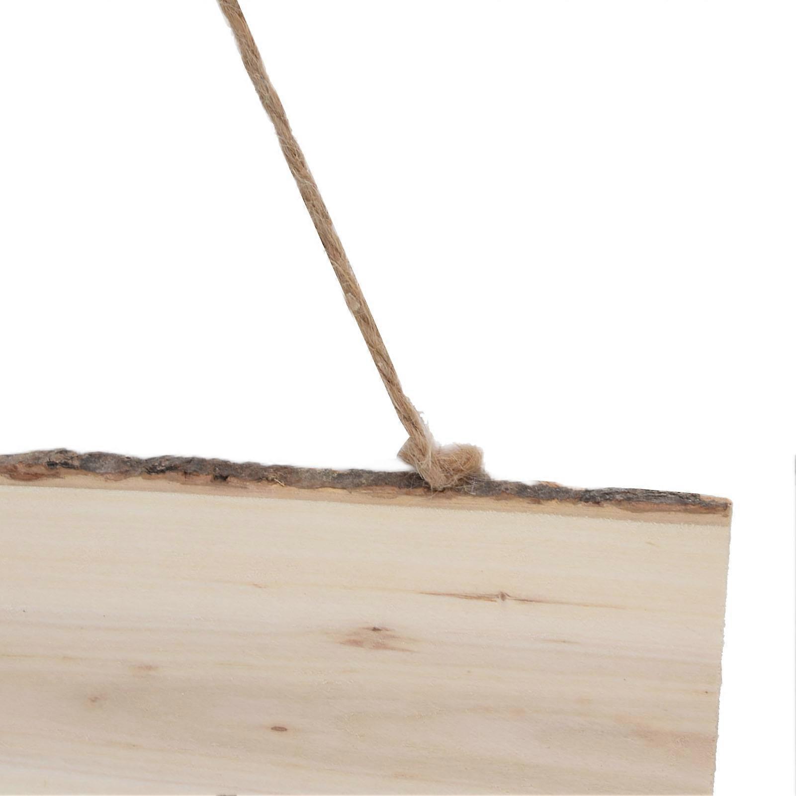 10 قطع DIY الباب معلق ديكور 10 سم × 25 سم تصميم فريد يستخدم على نطاق واسع علامة الباب الأمامي