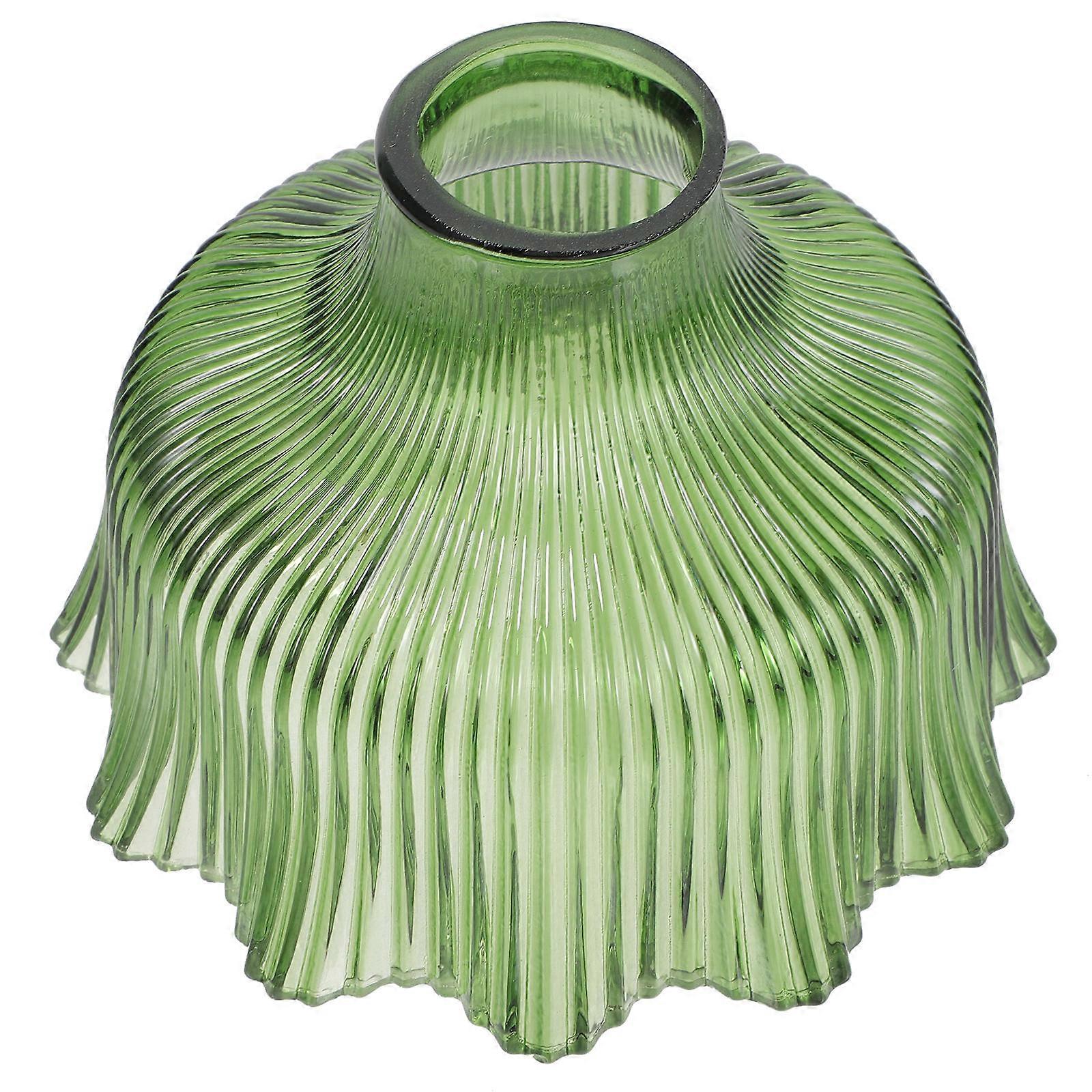 Durable Glass Lampshade for Ceiling Light Adds Elegant Touch to Home Decor in Green Color