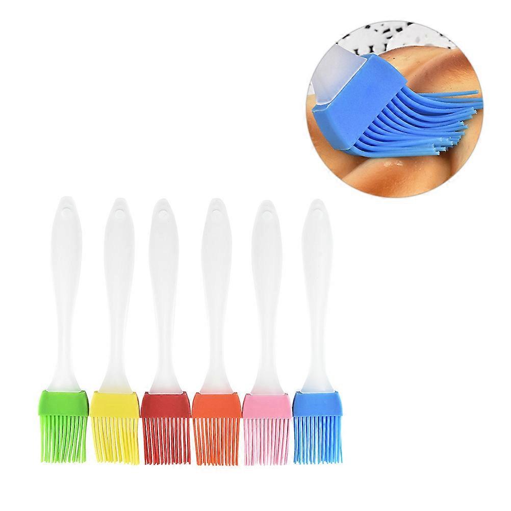 Pastry Basting Brush Baking Utensils Non-Stick Heat Resistant For Kitchen Utensil Baking BBQ 6Pcs