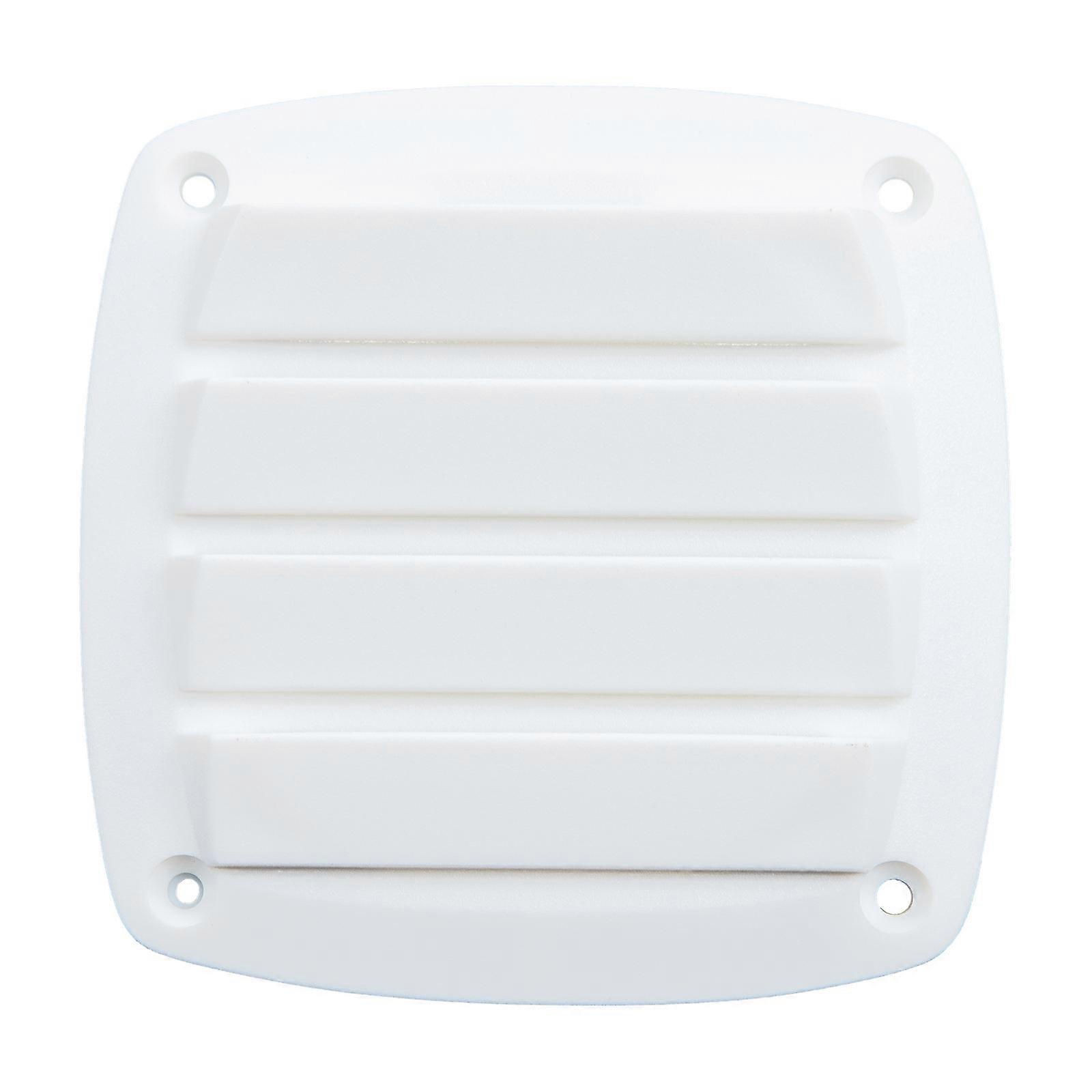Square Louvered Vent Cover for Boat RV – Durable, Weather Resistant Air Grill for Easy Installation and Fresh, Odorless Ventilation Environment