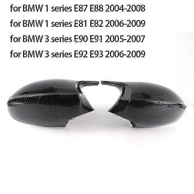 Par de capas dos espelhos retrovisores para BMW E81 E82 E87 E88