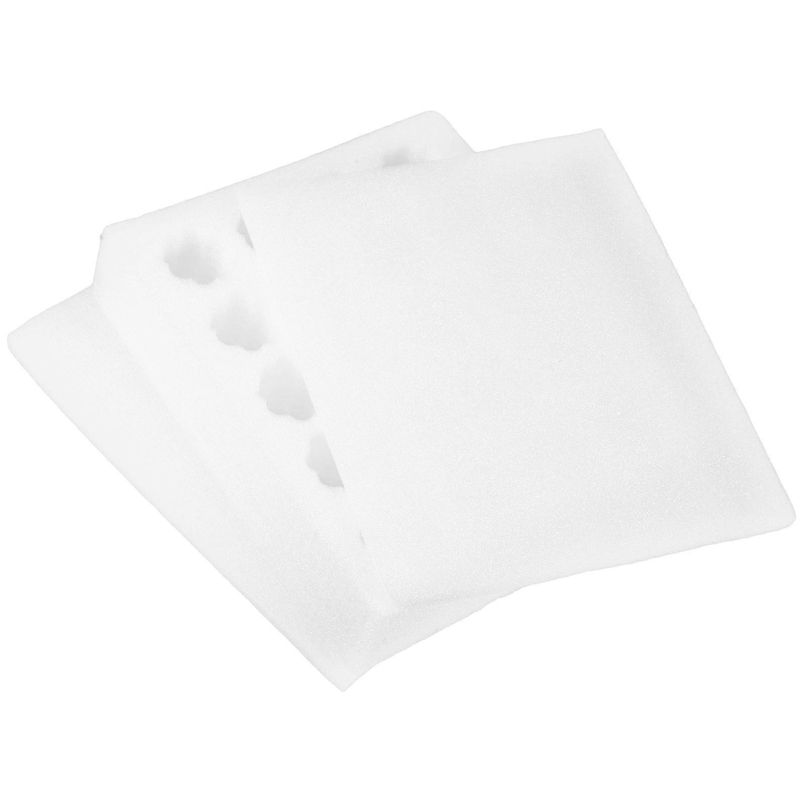 Farm Egg Holders Simple and Elegant Design Egg Foam Sheet Supermarkets Transportation White 24.50X21.00X7.50cm Shock Resistance 1 Set