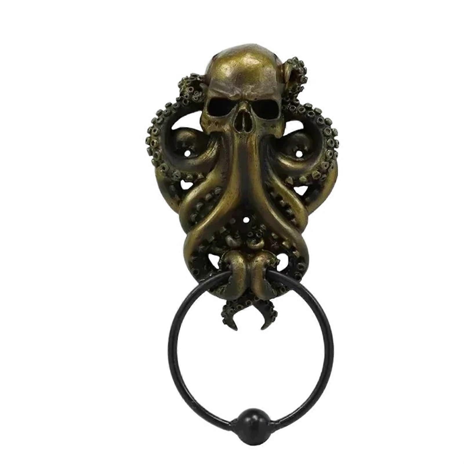 Octopus Motif Unique Door Knocker Towel Hanger For Hanging Towels Home Decor 14 x 10 Cm