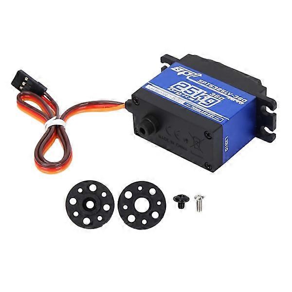 1500μs / 330Hz 360 kontinuerlig rotation SPT5525LV-360 25KG Digital Servo RC Robot