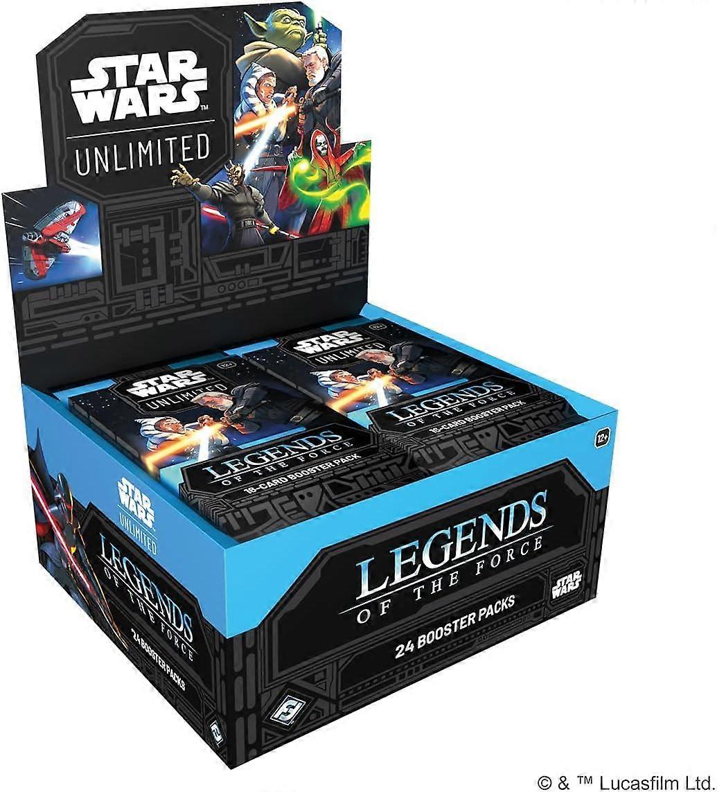 Star Wars Unlimited Legends of the Force Booster Display (Pack of 24)