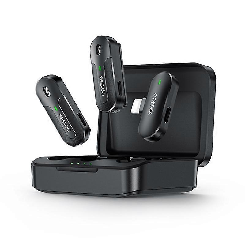 YESIDO KR16 8Pin Receiver Wireless Lavalier Microphone