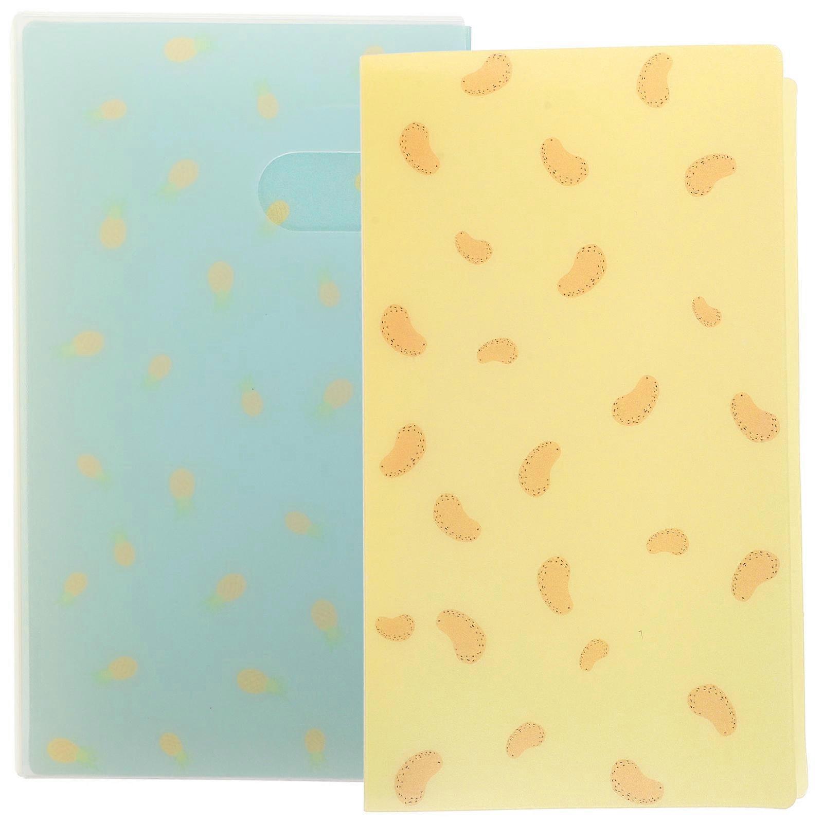 Nail Art Sticker Storage Book 2Pcs For DIY Projects And Home Use Assorted Color Storing