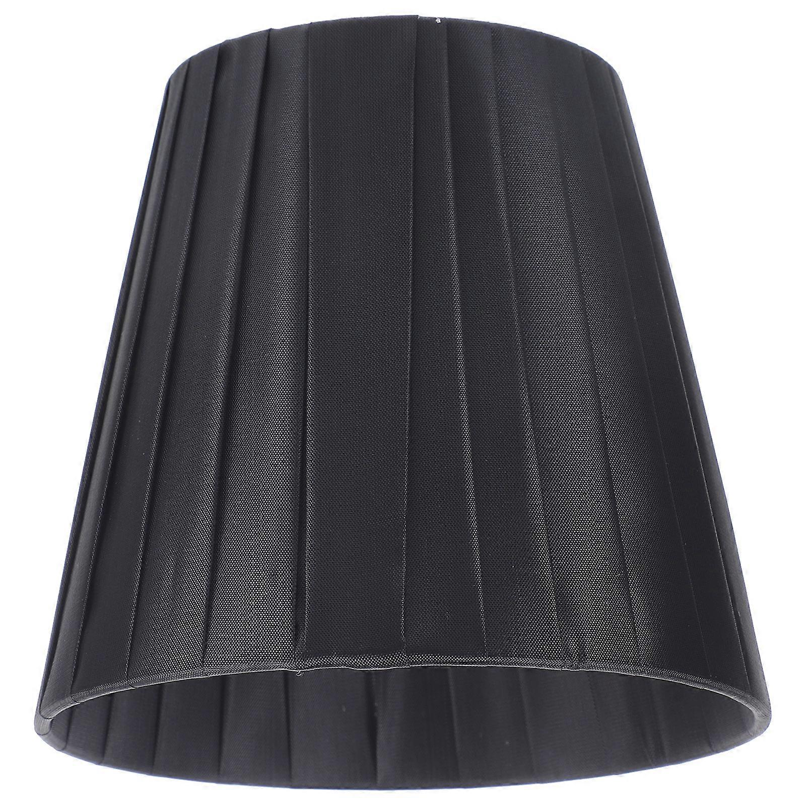 Decorative Lamp Shades Small Lampshade E14/E27 Socket Barrel Replacement Black Light Diffusion 1Pack