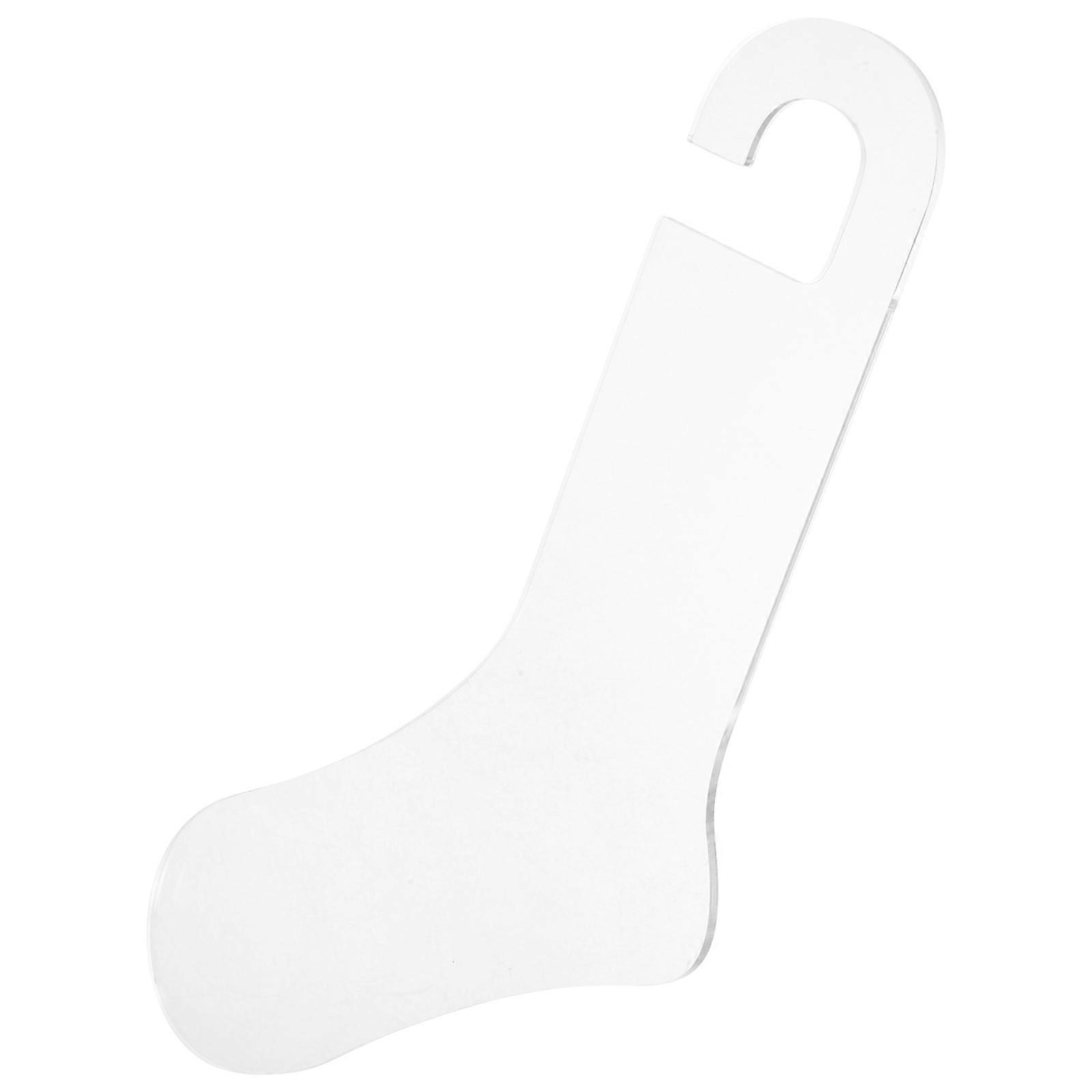 Knitting Blocking Tools Sock Blocker For Handmade Knitting Diy Yarn Craft Socks Transparent 9 8x9 1x0 1in 1Set