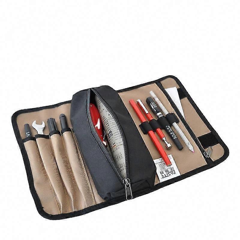 Roll Up Tool Bag - Durable 36cm x 25cm Pocket Organizer for Tools