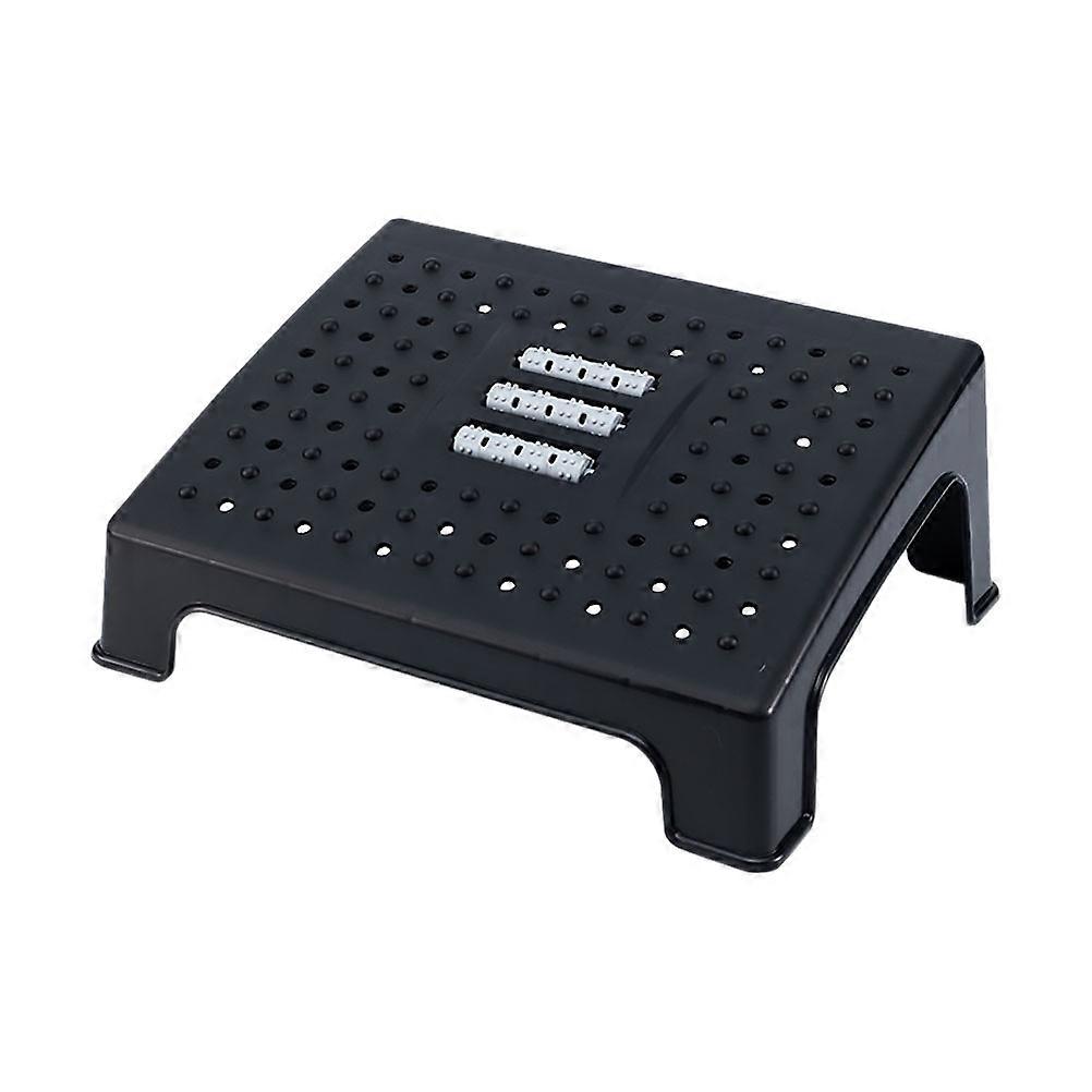 Massage Footrest Home Use Adults Black 1Set
