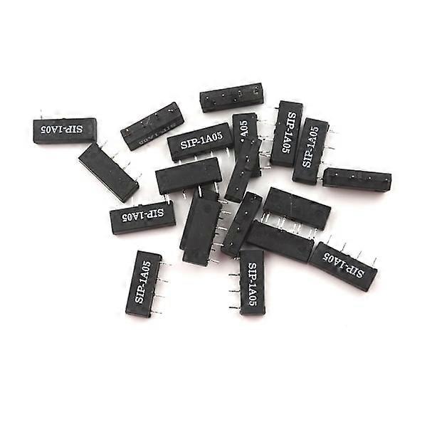 New 20pcs 5V relay SIP-1A05 Reed Switch Relay 4PIN for PAN CHAN 0 0