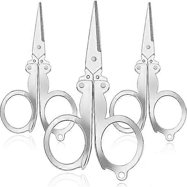 Klappschere Edelstahl, tragbare Schere, kleine Faltschere