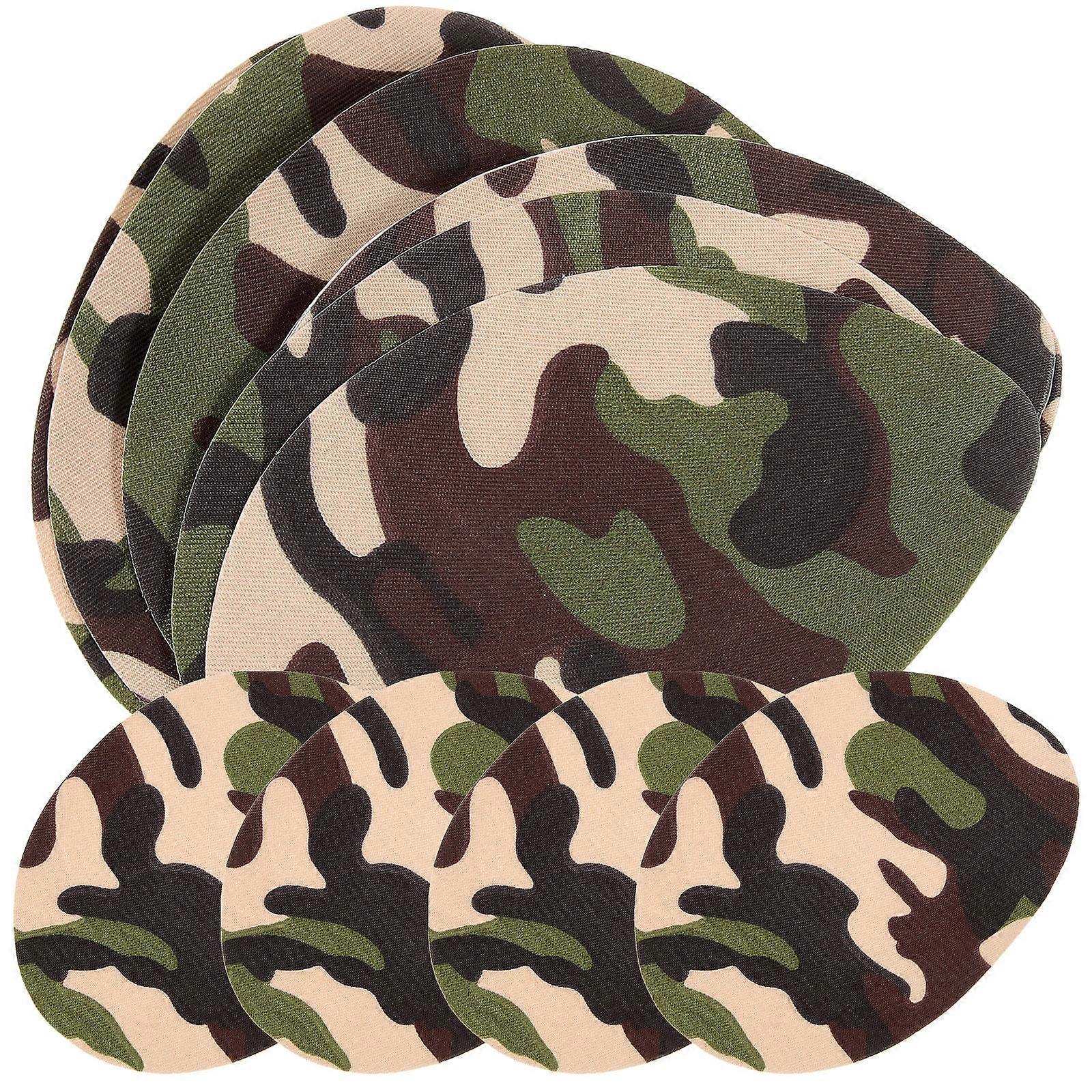 Here's a refined and professional product description for your **10pcs Camouflage Iron On Patches**:

 

### **10pcs Camouflage Iron On Patches –