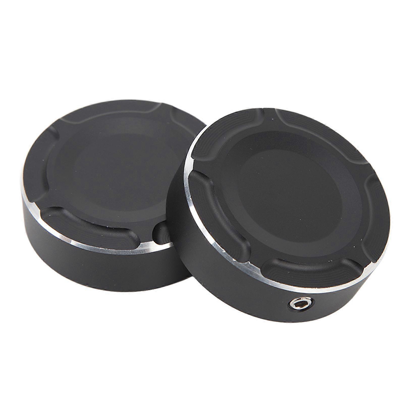 cmx 250 300 500 front fork stem cover 2pcs axle nut cap carved pattern