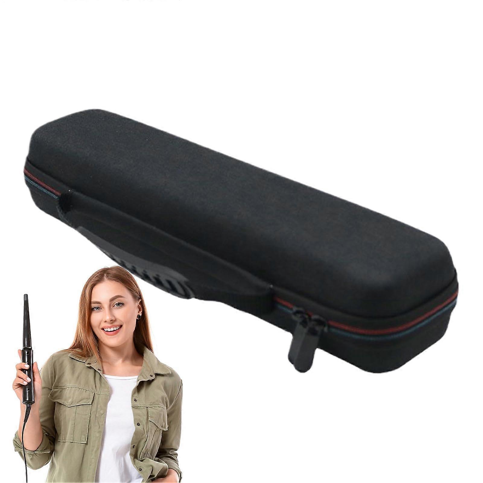 Curling Iron Bag  Portable Flat Iron Bag  With Handle, ScratchResistant MultiFunction Bag for Outdoor, Work, Travel, and Home Use