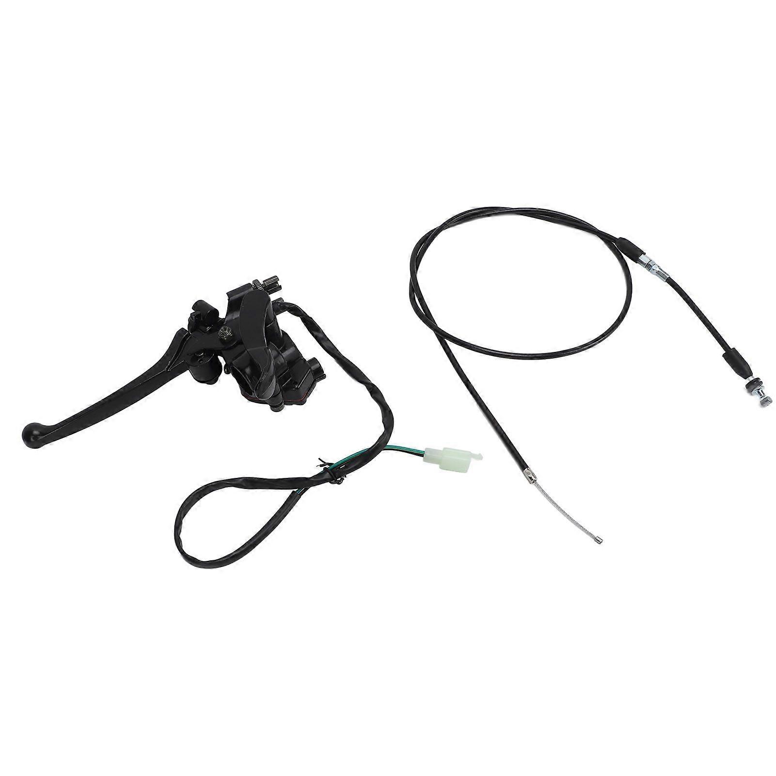 thumb throttle cable for 50-250cc ATV go kart with dual brake lever