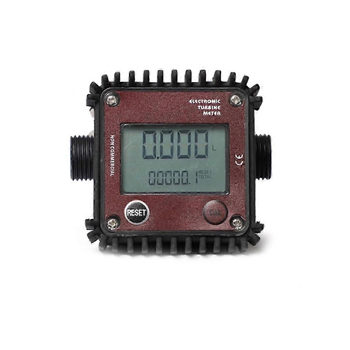 Aodai K24 Digital Gear Flow Meter with LCD Fuel Oil Water Urea Gear Flow Meter Thread
