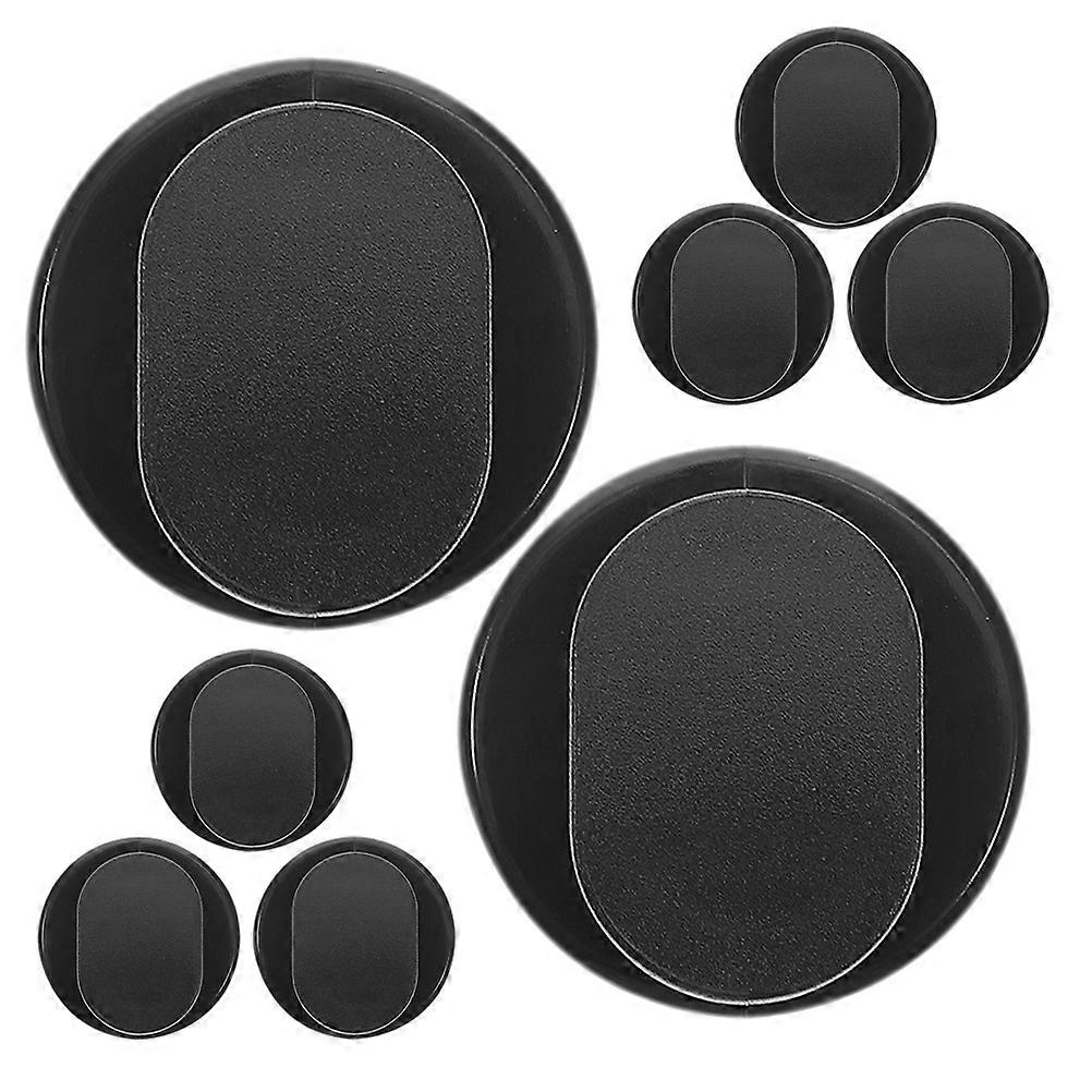 8PCS Sturdy PP Adhesive Dashboard Hooks for Car Backseat Headrest Storage – Wall Hanging Organizer for Purse, Coat, Bag, and Multipurpose Use