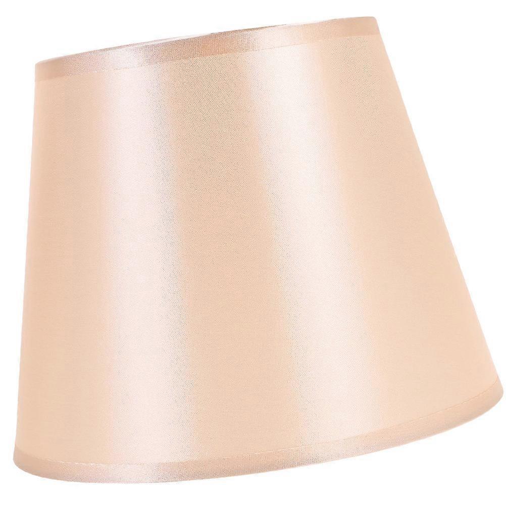 Golden Fabric Lampshade for Wall Lamp Small Size Desk Lamp Cover with Soft Light Transmission 10.5x16.5 Inches