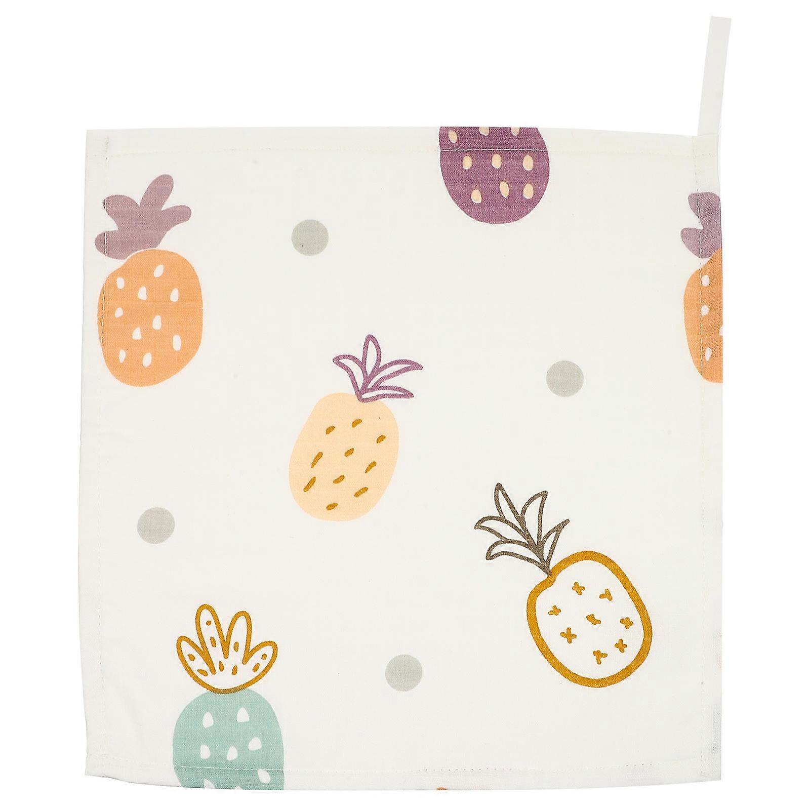 Facial Towel 1Pc Soft Baby Towel Square Cotton Gauze For Messy Lunch