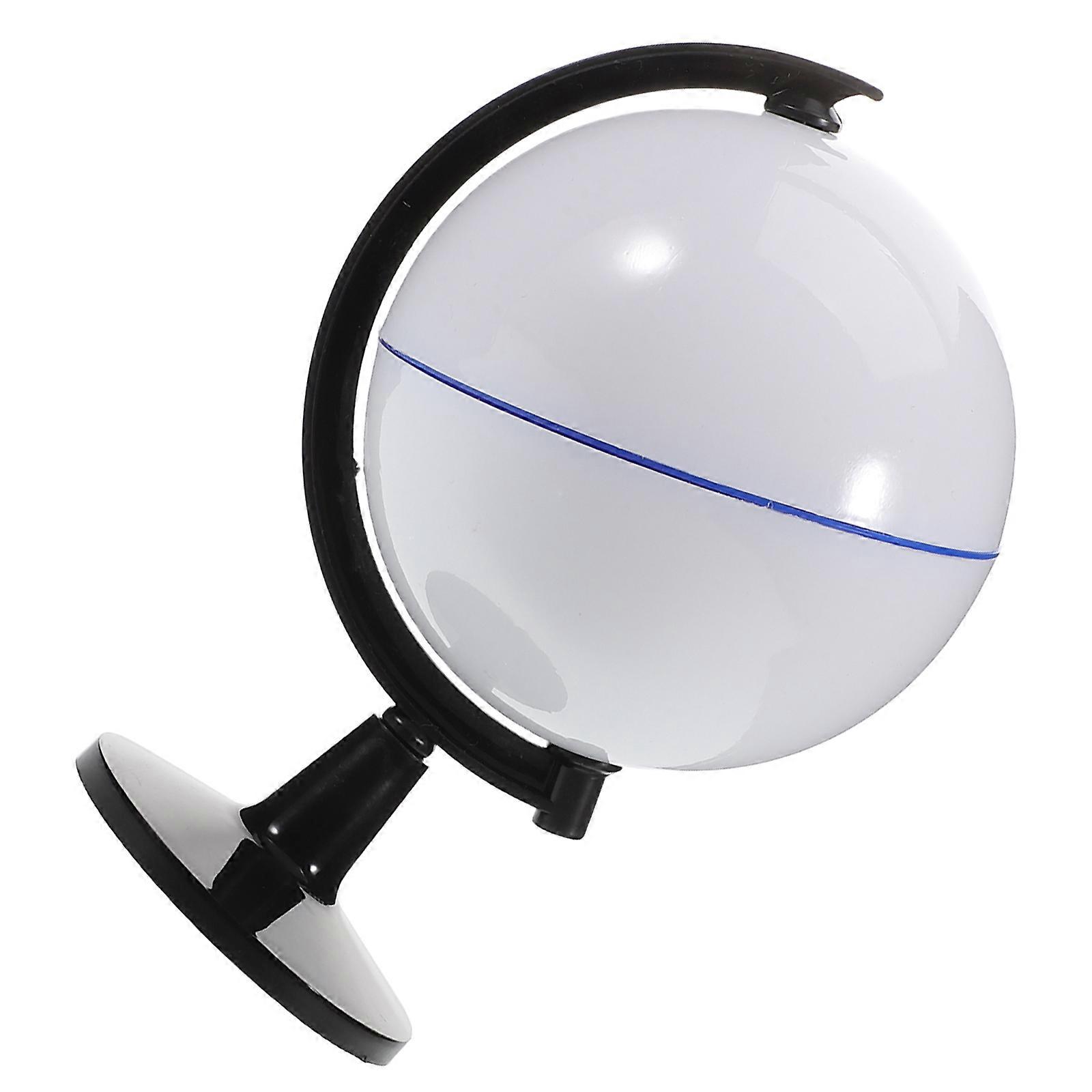 Blank Globe Model for Geography Teaching Rotating Educational Earth Globe for Home & Office Decoration