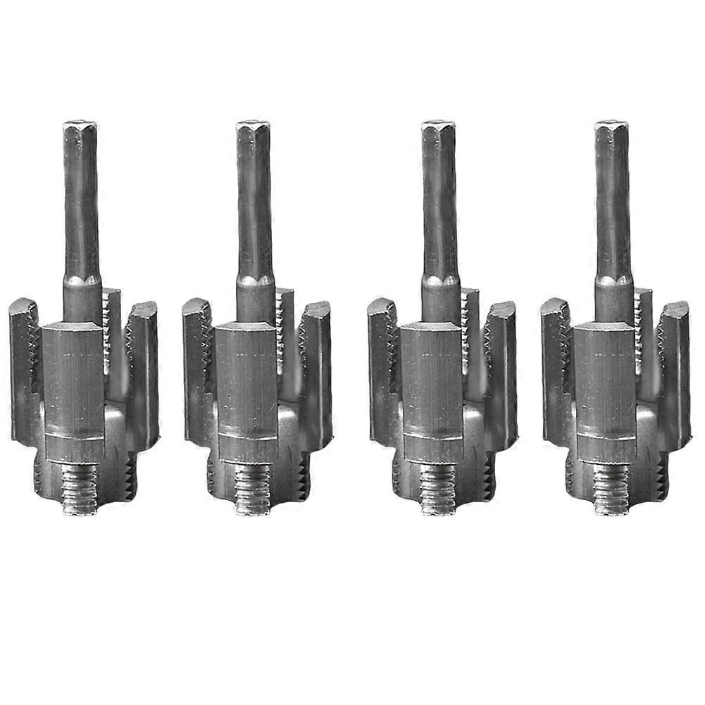 Pipe Threading Tool Set for 1/2 and 3/4 Inch Water and Plastic Pipes Compatible with Power Drills