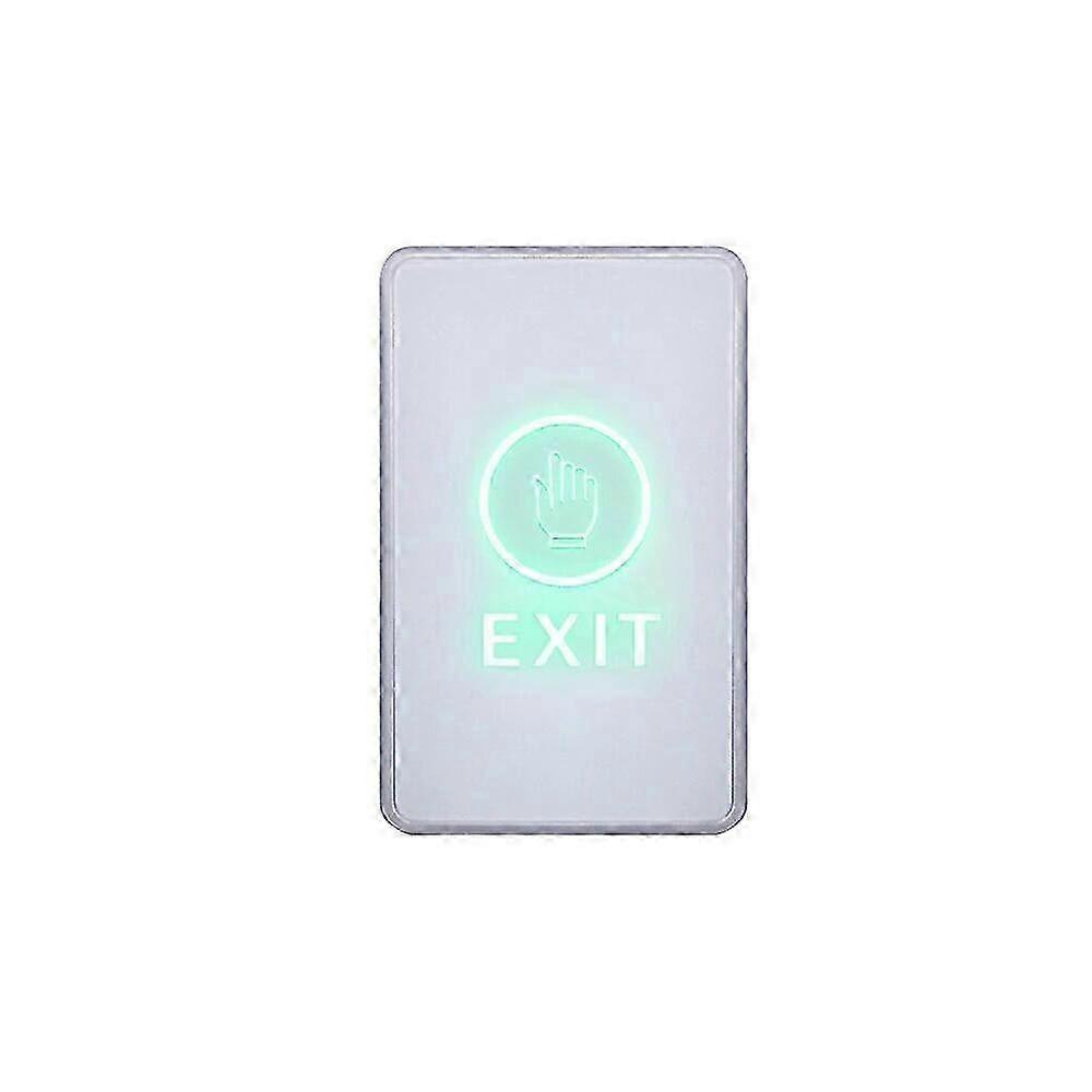 2025 NC/NO/COM Touch Backlight switch finger Touch release door open button exit switch touch button for Access Control System