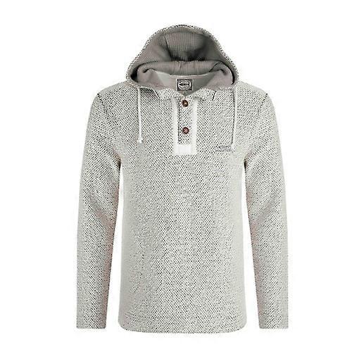 Weird Fish Mens Bakersfield Macaroni Button Neck Hoodie
