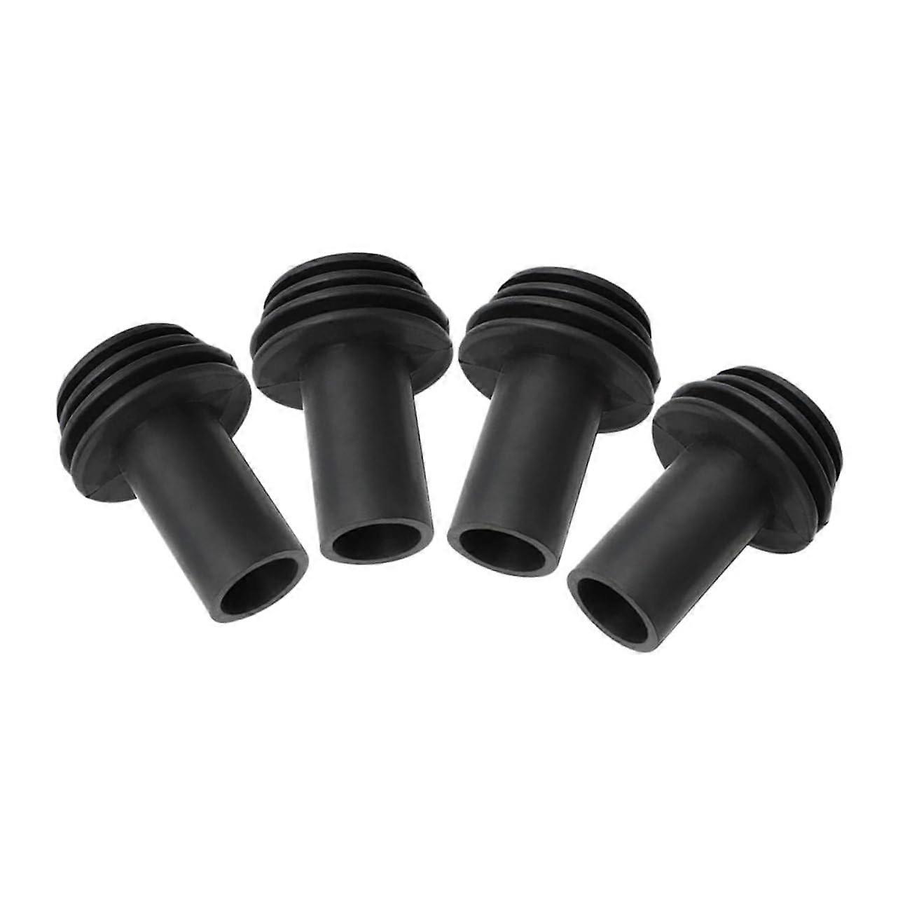 4 PCS RV Gutter Covers, Protection for RV Cover, Waterproof Gutter Spout Caps, Durable and Easy to Install to Prevent Water Damage
