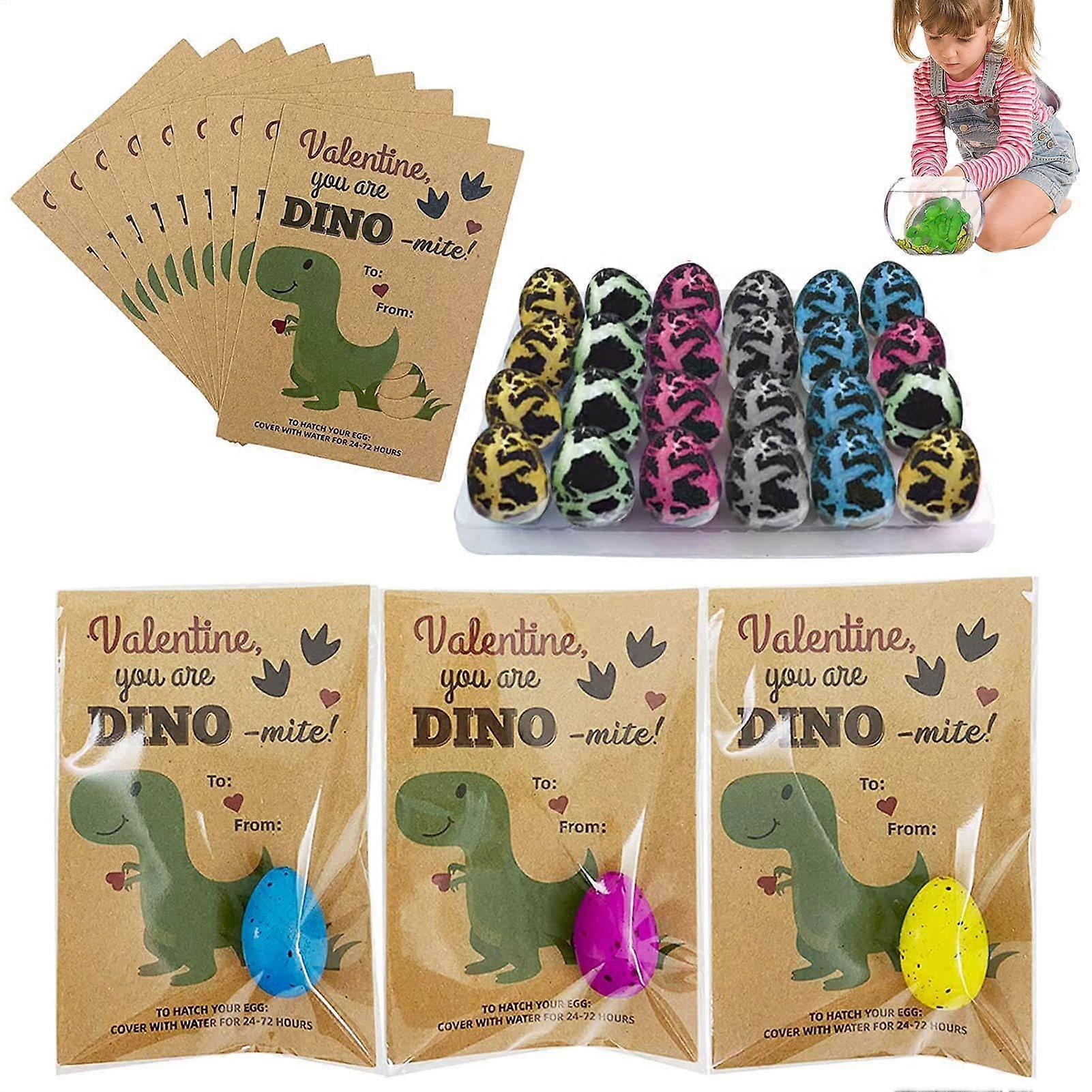 Eier Wachsen Magic Water Toy, Colorful Dinosaur Figures, Fun Learning Experience, Add Type B Uhrluke