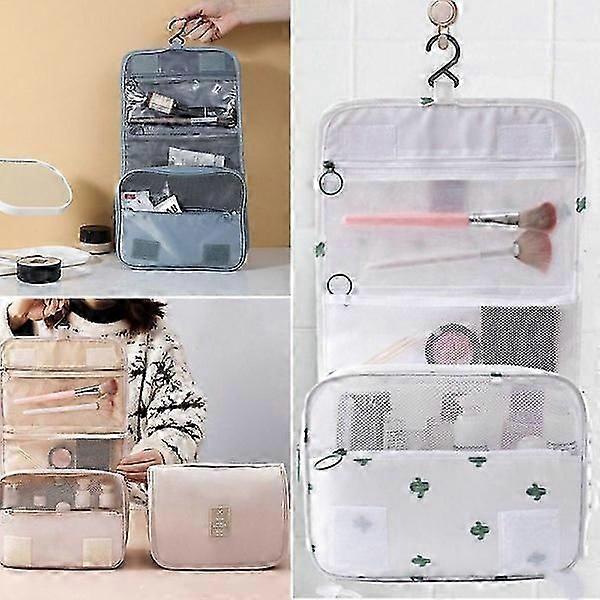 Large hanging toiletry case Cosmetic make-up bag