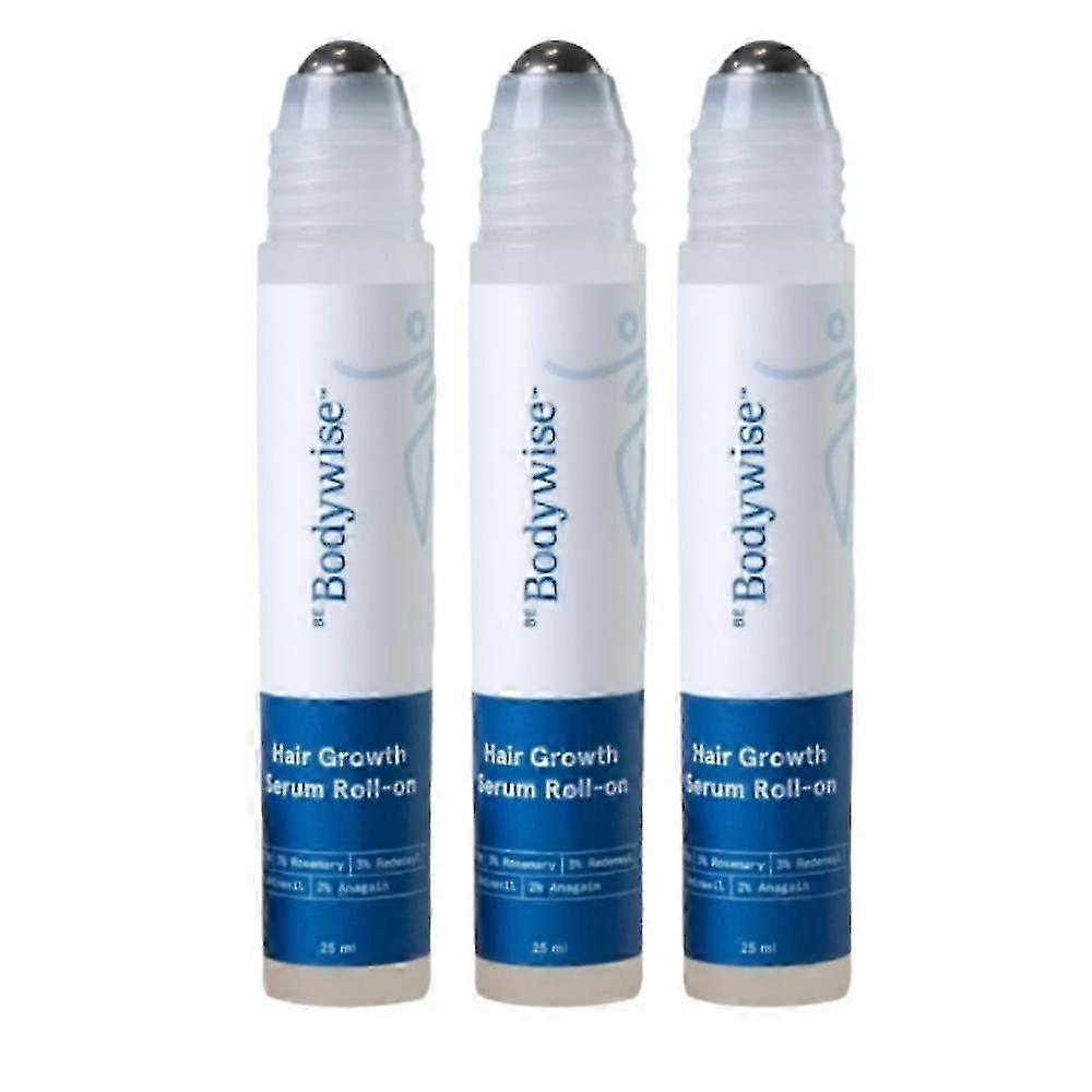 Be Bodywise Hair Growth Serum Roll On - 3% Rosemary, 3% Redensyl & 2% - (25ml)