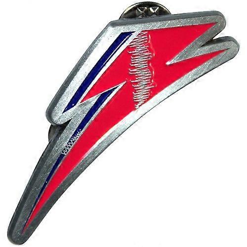 David Bowie Pin Flash Badge