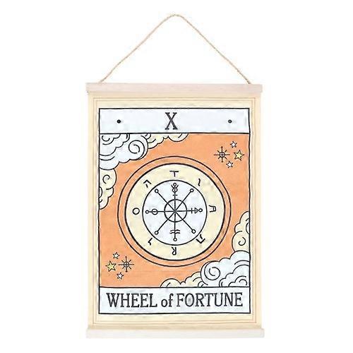 Something Different The Wheel Of Fortune Vintage Tarot Wall Hanger