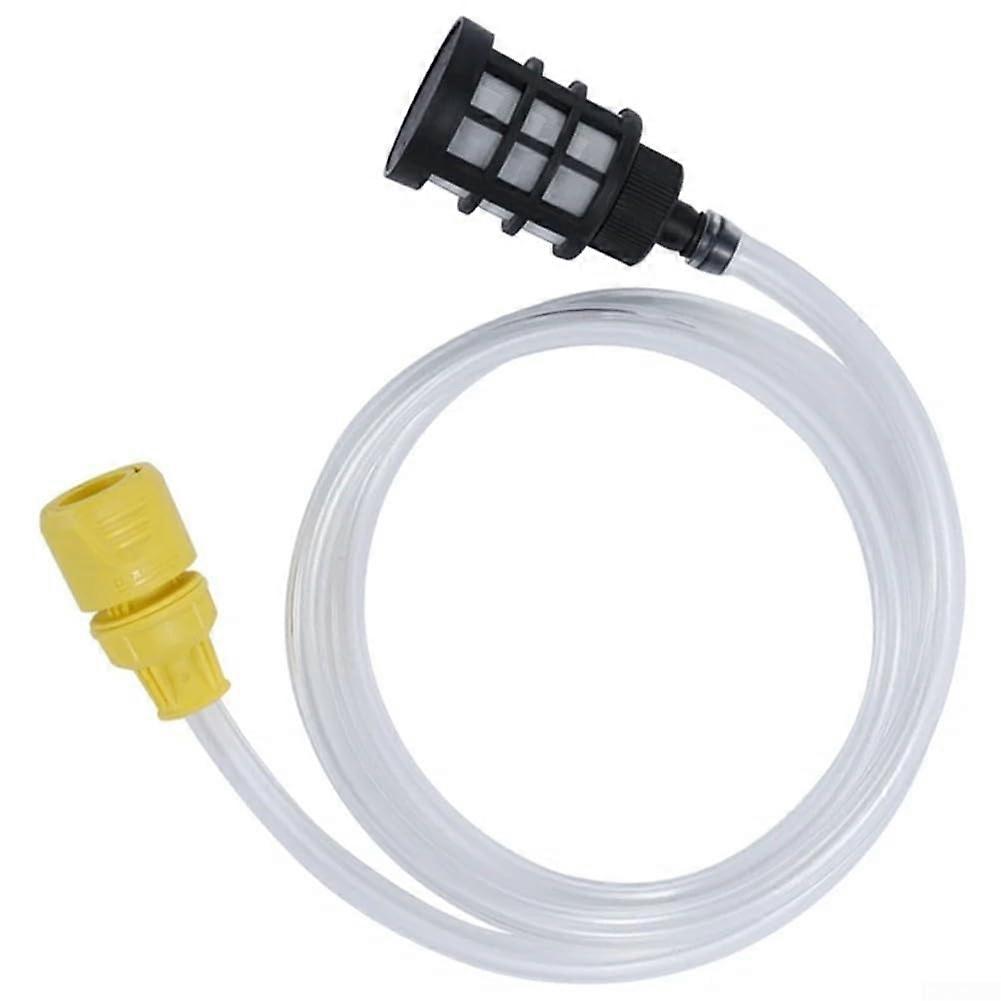 1.5m Self-Priming Water Pipe Inlet Hose with Connector Filter for Karcher K2-K7 Pressure Washer, 1.5m Suction Set