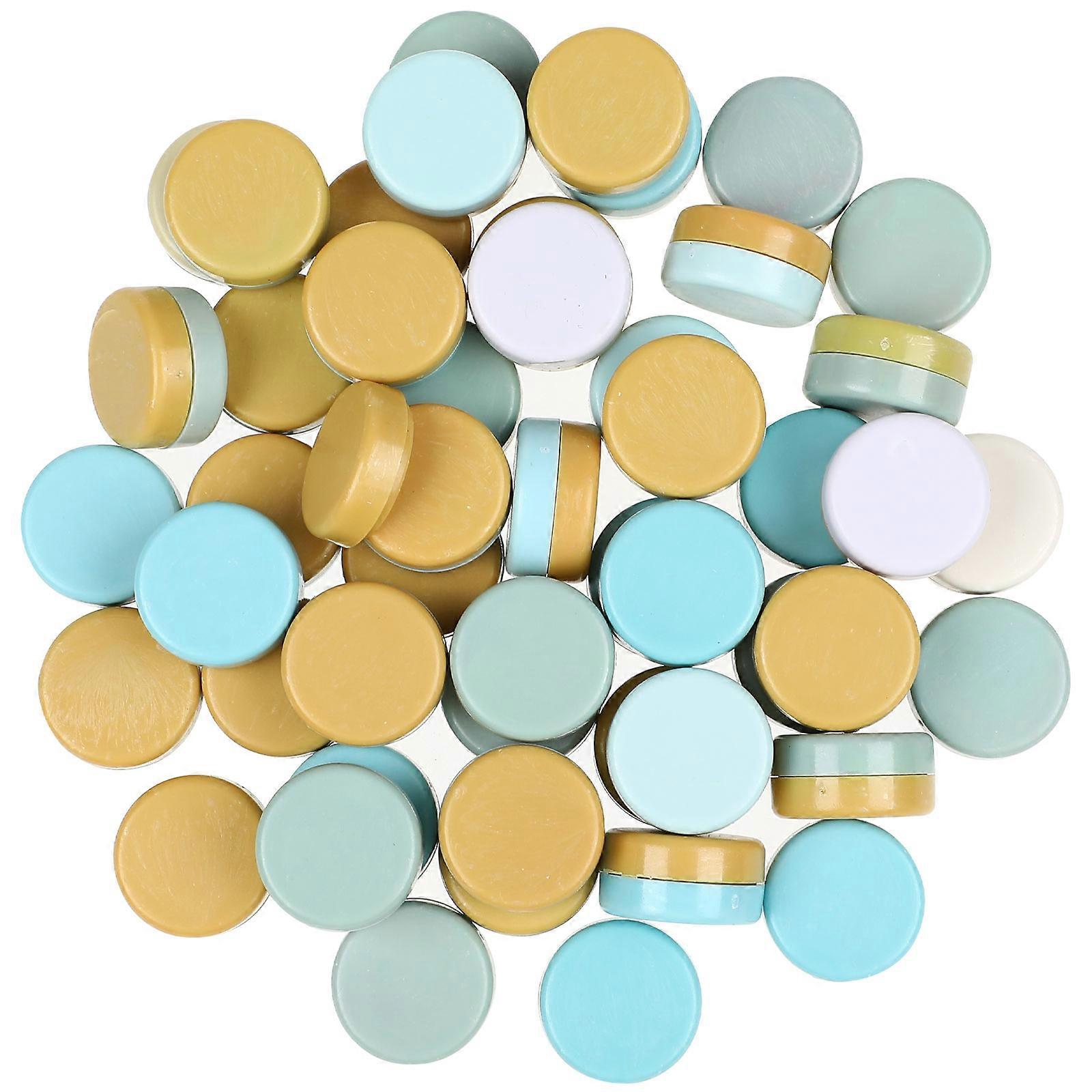 Infant Playthings Plastic Ring Boxes for Baby Noise Making 50Pcs White