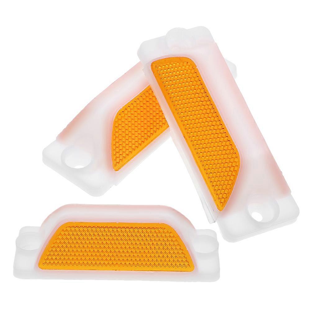 3pcs Driveway Road Reflectors Emergency Marker Replacement Reflective Signs for Driveways and Roads