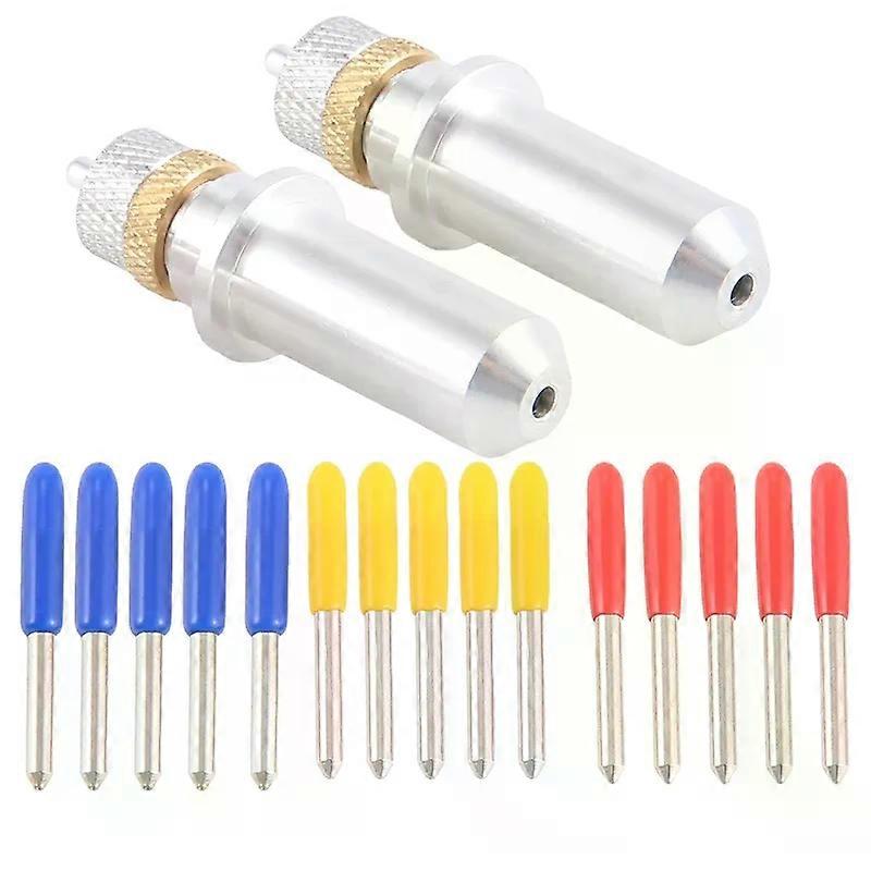 YWDZ-17Pcs/Set 30/45/60 Degree For Roland Cutting Plotter Vinyl Cutter Blade+Holder Refine Redsail Cutter Plotter Cutting